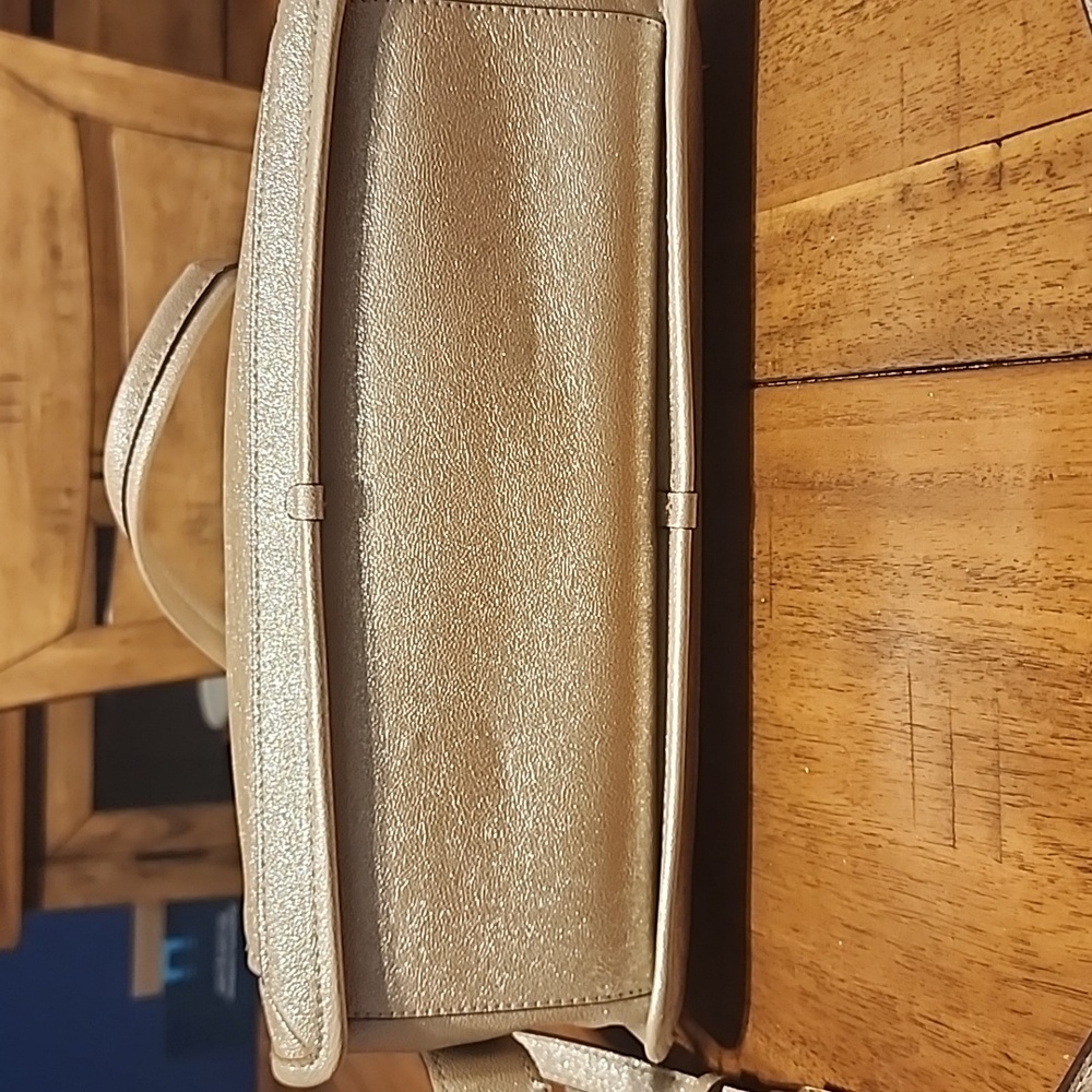 Gianni Bini Metallic Gold Satchel - Picture 5 of 16